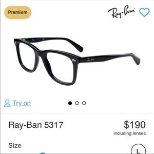 ray ban 5317